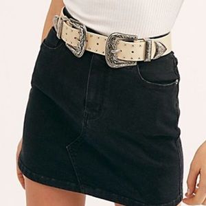 Free people buckle belt
